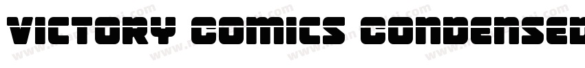 Victory Comics Condensed Ital Conde字体转换